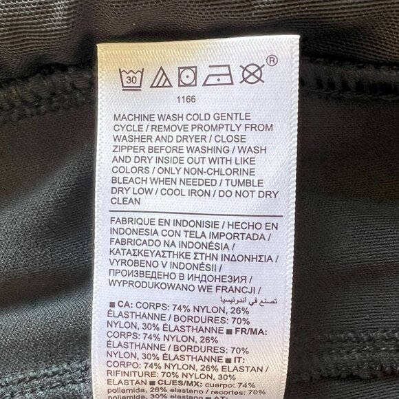 ATHLETA Venice Track Stripe Jogger Pant Sz XS Black w/White NEW w/o Tag #854423 - Picture 11 of 11